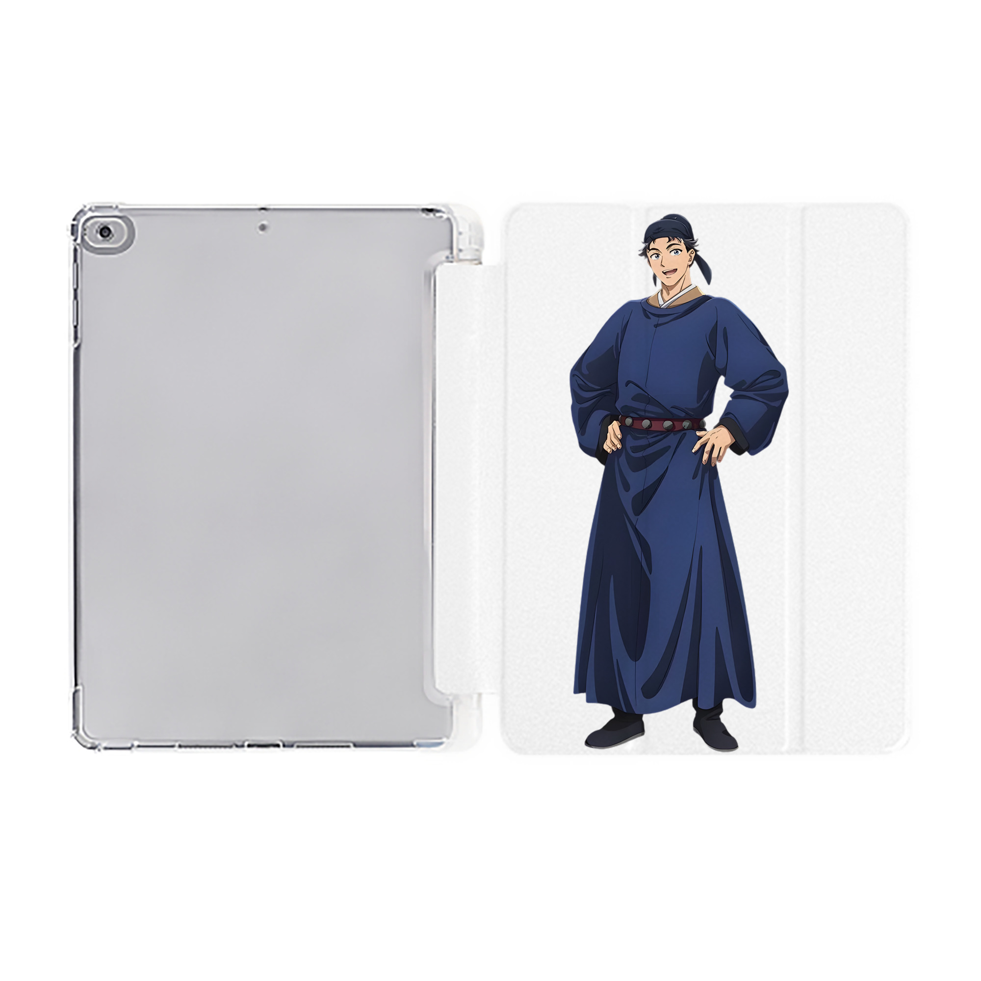 （画像用） 薬屋のひとりごと The Apothecary Diaries IPad ケース ペン収納付き 三つ折りスタンド PUレザー×シリコン 対応機種9.5/10.5/10.9インチ